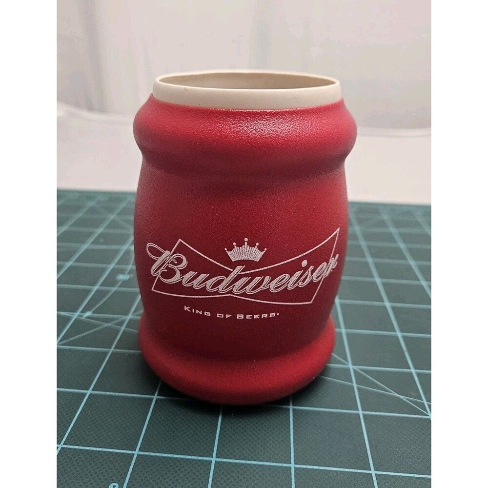 VINTAGE Budweiser Tuffoam Software Insulated Beer Can / Bottle Koozie Brand NEW